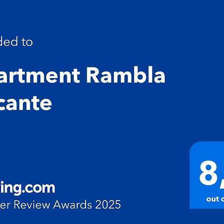 Apartment Rambla Alicante Extérieur photo